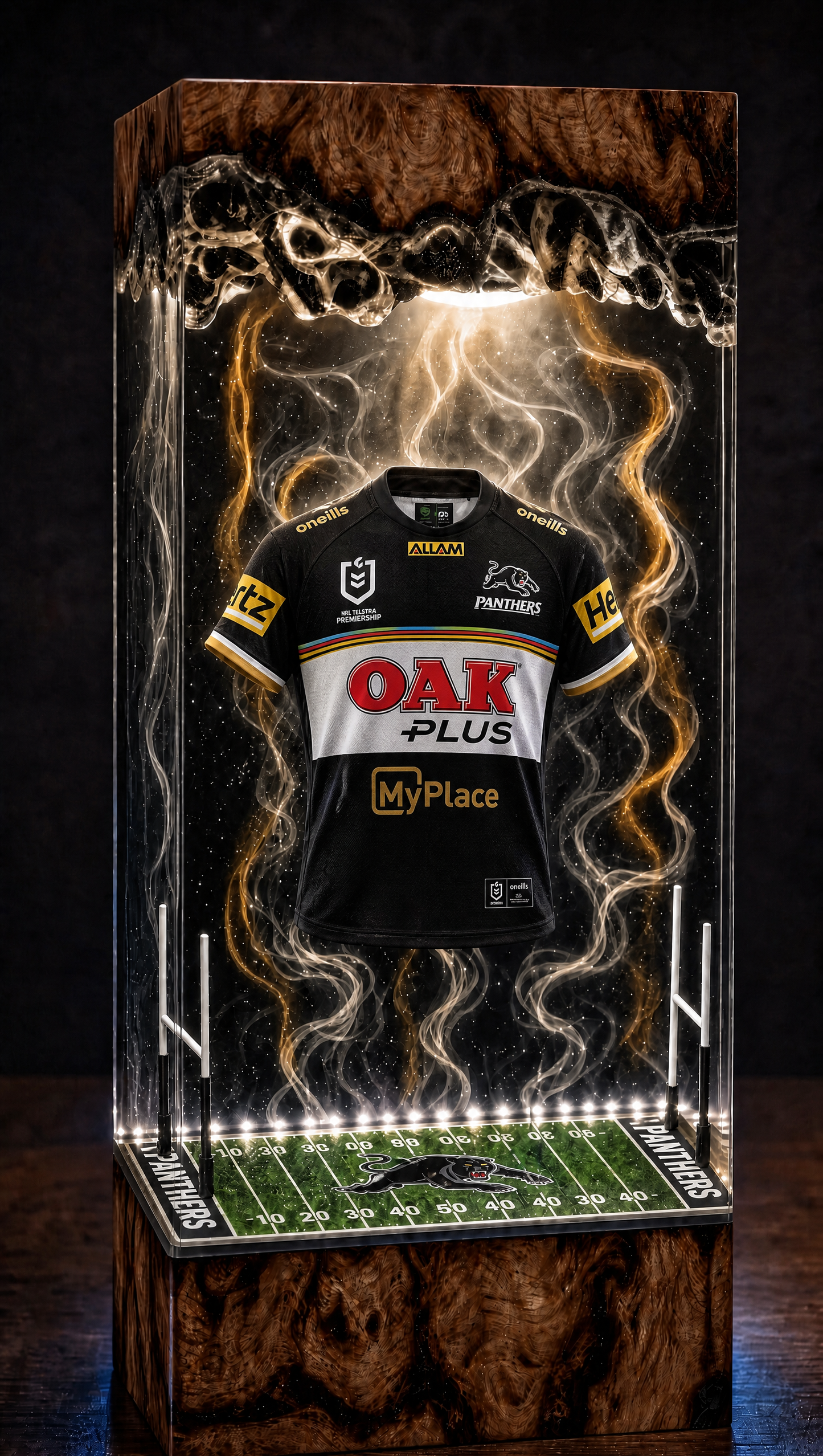 Handmade NRL Lamps