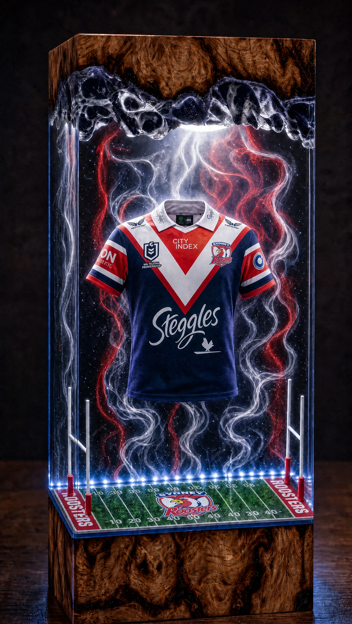 Handmade NRL Lamps