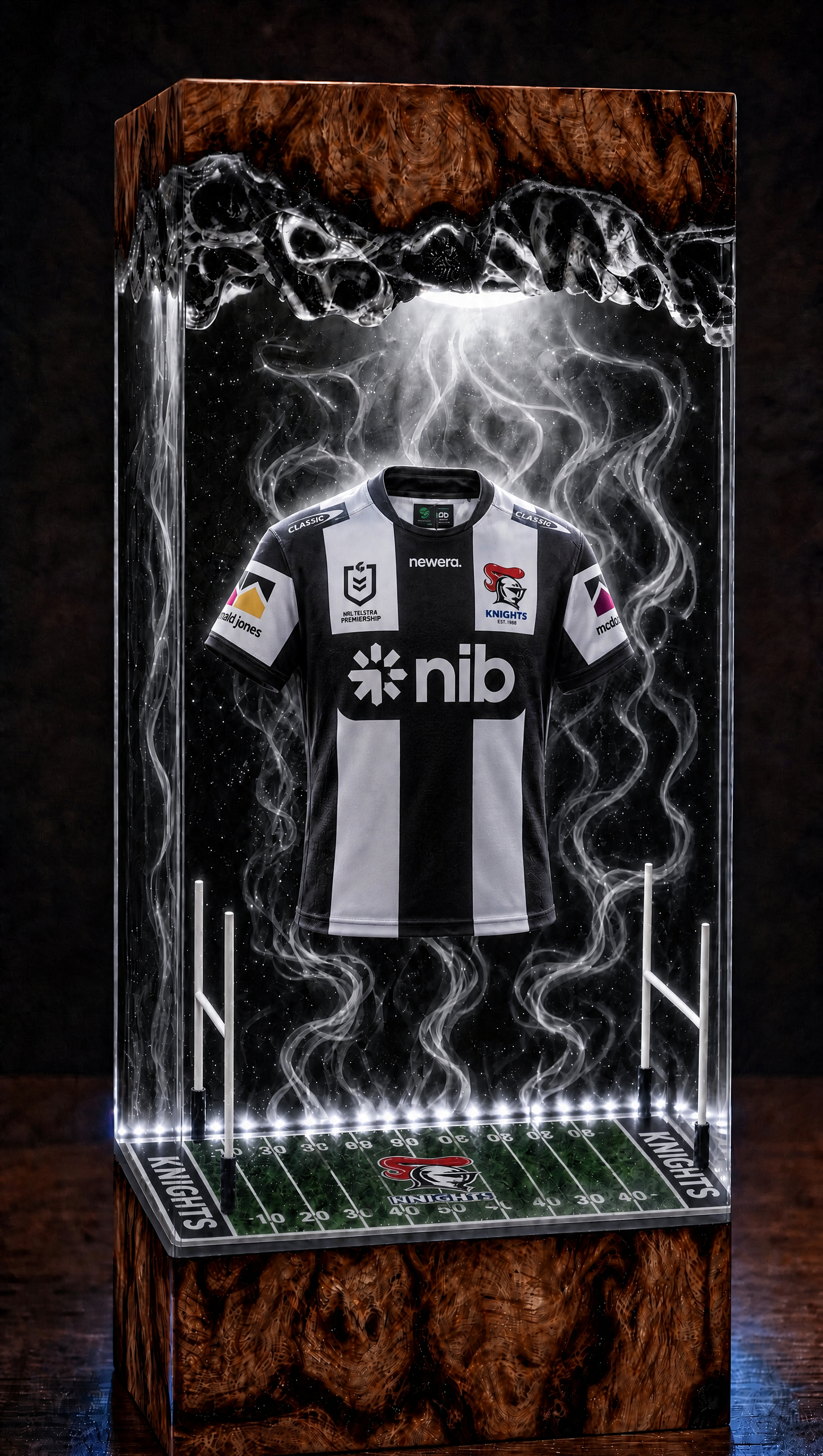 Handmade NRL Lamps