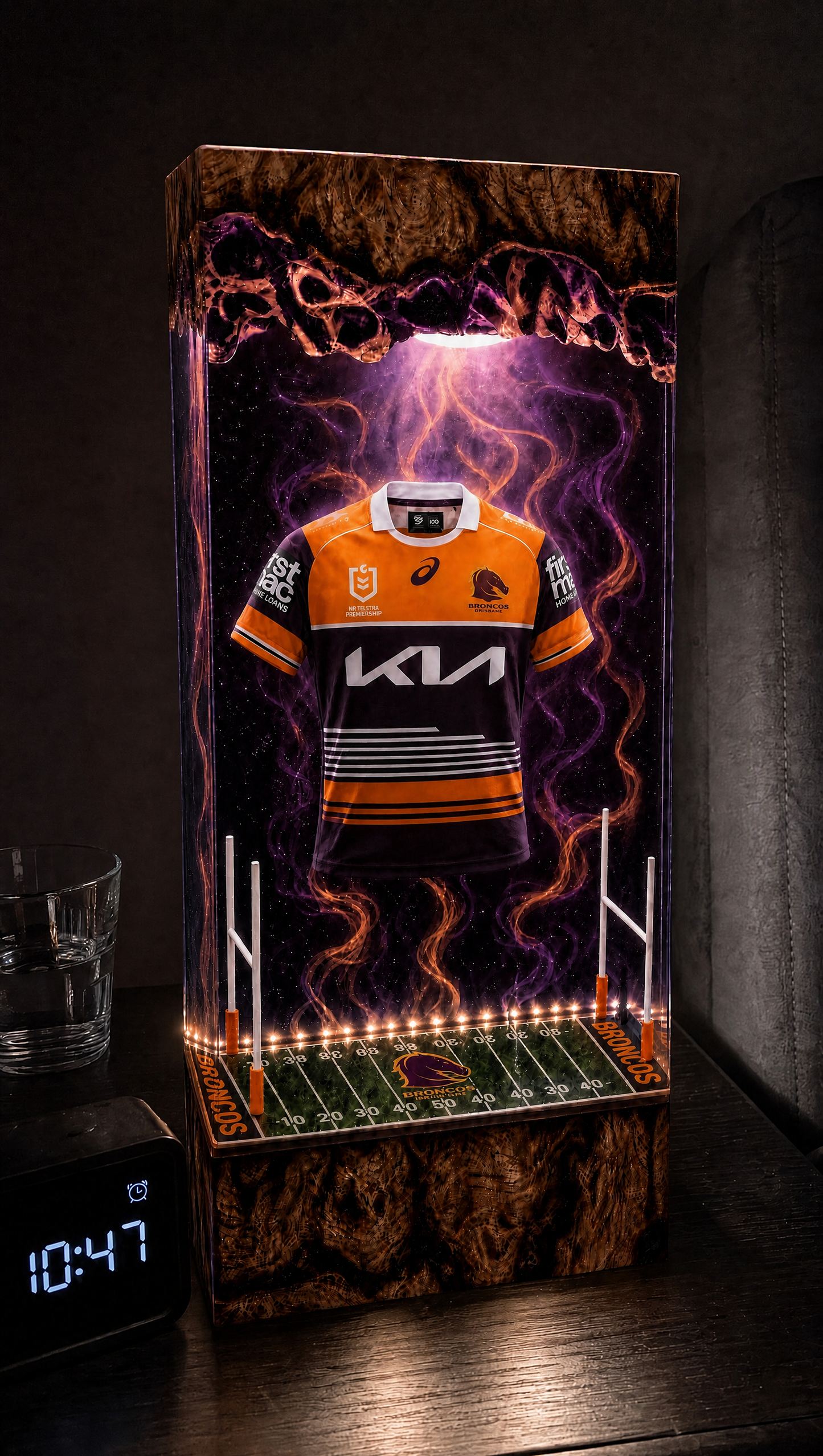 Handmade NRL Lamps